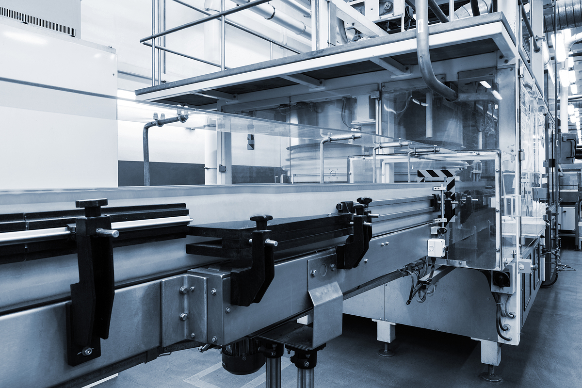 conveyor working